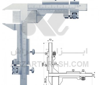 کولیس چرخ دنده آسیمتو